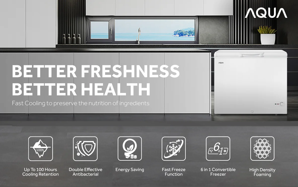 CHEST FREEZER AQUA Elektronik AQF-220HC